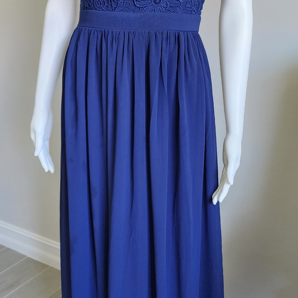 Saved by the Dress Blue Long Gown - Picture 8 of 16